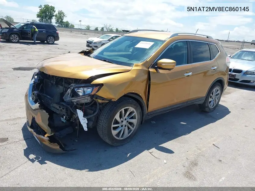 5N1AT2MV8EC860145 2014 Nissan Rogue Sl