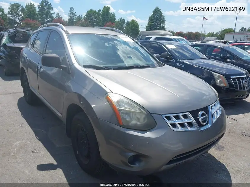 2014 Nissan Rogue Select S VIN: JN8AS5MT7EW622149 Lot: 45679919