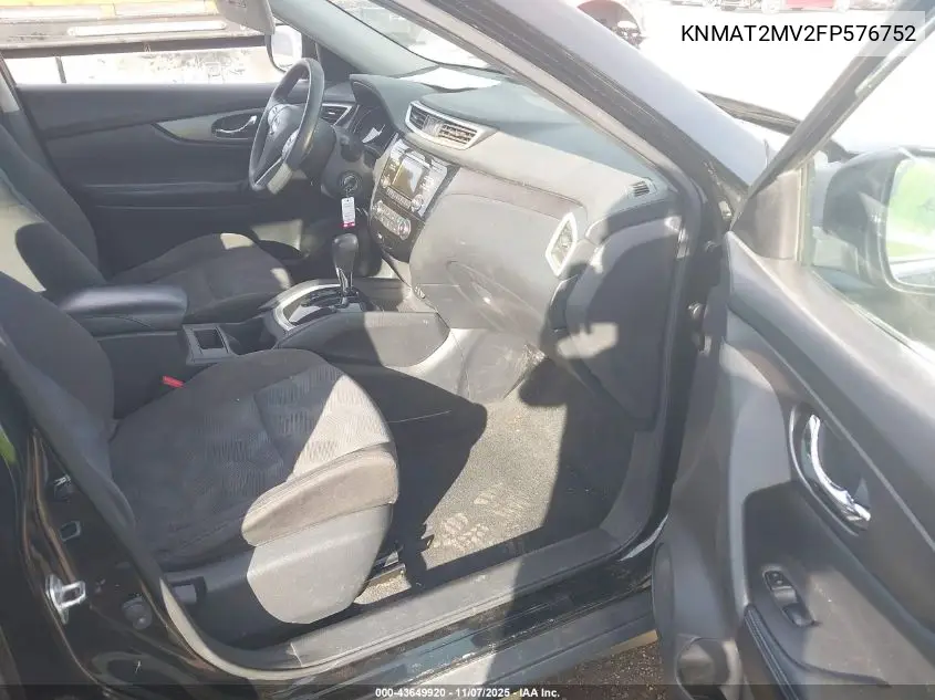 KNMAT2MV2FP576752 2015 Nissan Rogue S