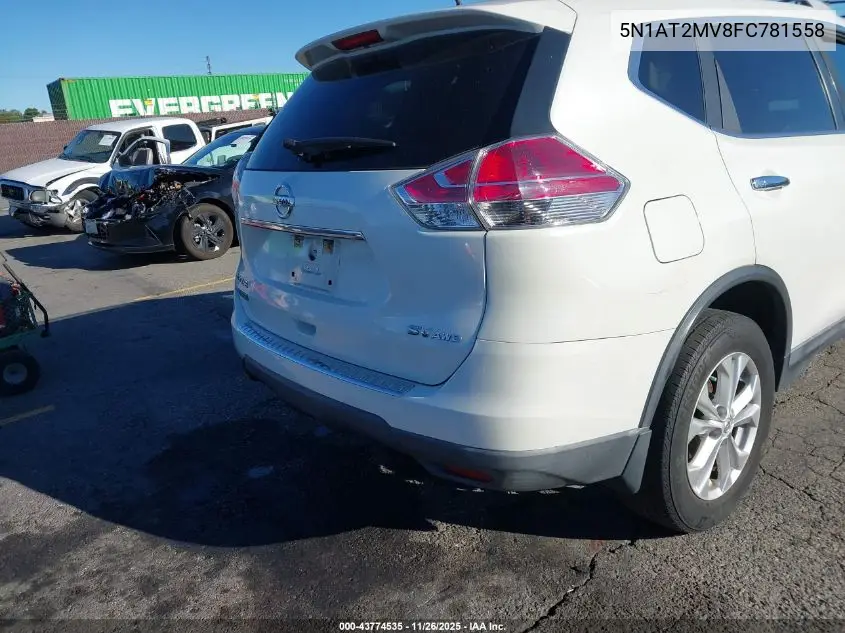 5N1AT2MV8FC781558 2015 Nissan Rogue Sv