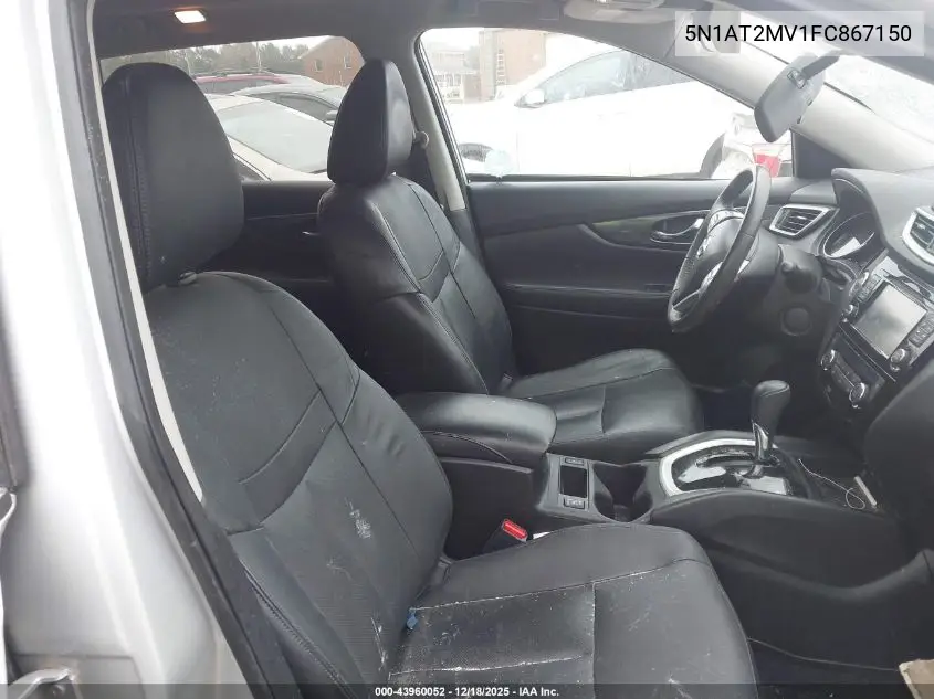 5N1AT2MV1FC867150 2015 Nissan Rogue Sl