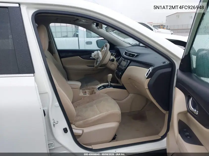 5N1AT2MT4FC926948 2015 Nissan Rogue Sv