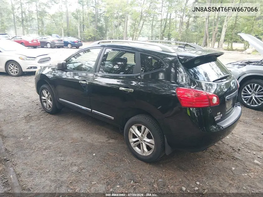 2015 Nissan Rogue Select S VIN: JN8AS5MT6FW667066 Lot: 45683960