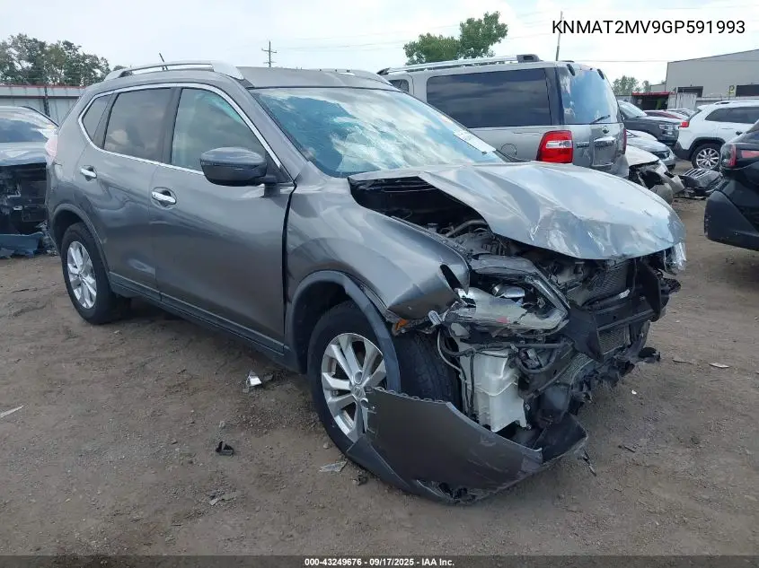 KNMAT2MV9GP591993 2016 Nissan Rogue Sv