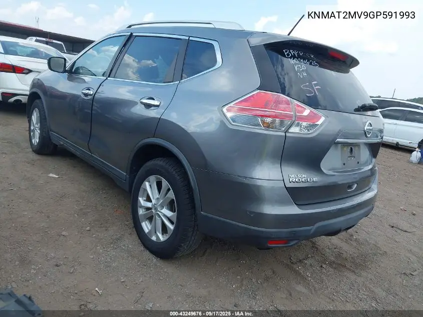 KNMAT2MV9GP591993 2016 Nissan Rogue Sv