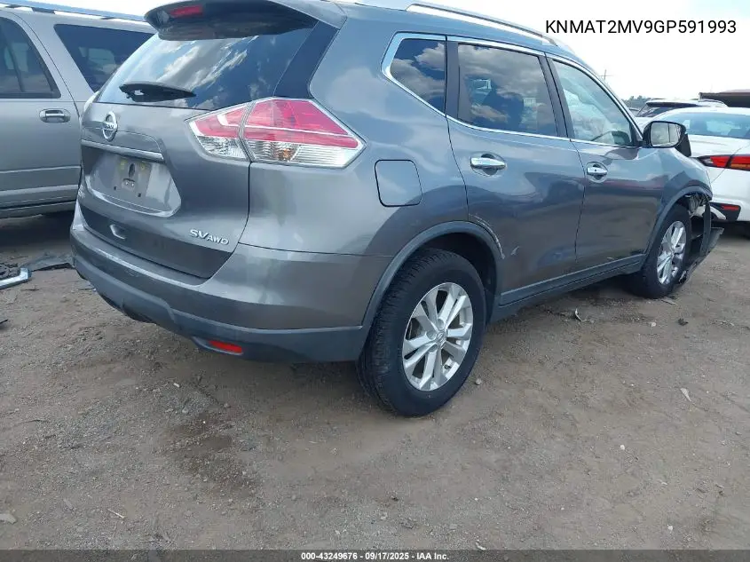 KNMAT2MV9GP591993 2016 Nissan Rogue Sv