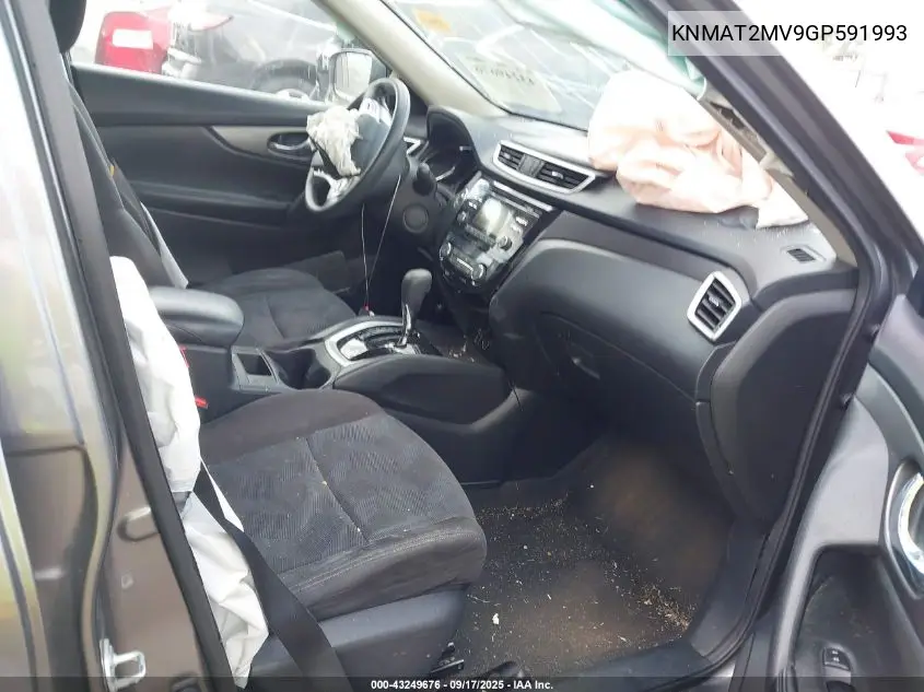 KNMAT2MV9GP591993 2016 Nissan Rogue Sv