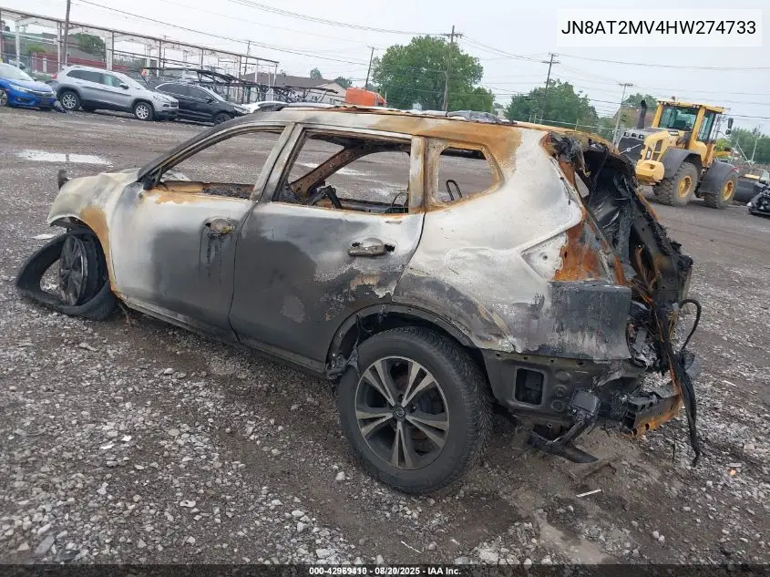 JN8AT2MV4HW274733 2017 Nissan Rogue Sl