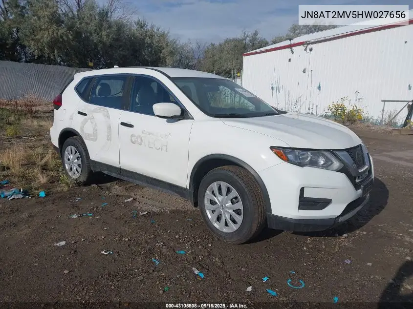 JN8AT2MV5HW027656 2017 Nissan Rogue S