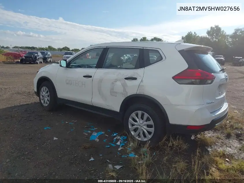 JN8AT2MV5HW027656 2017 Nissan Rogue S