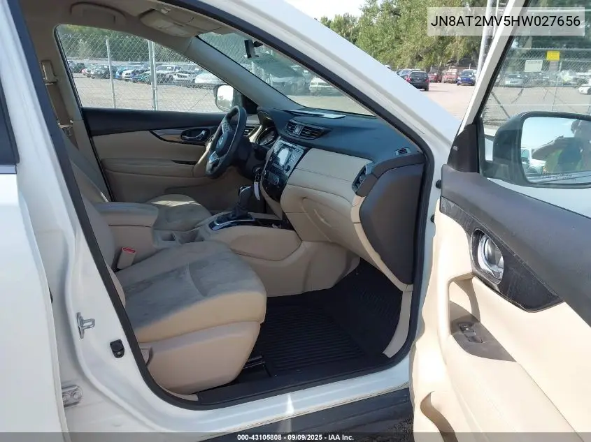 JN8AT2MV5HW027656 2017 Nissan Rogue S