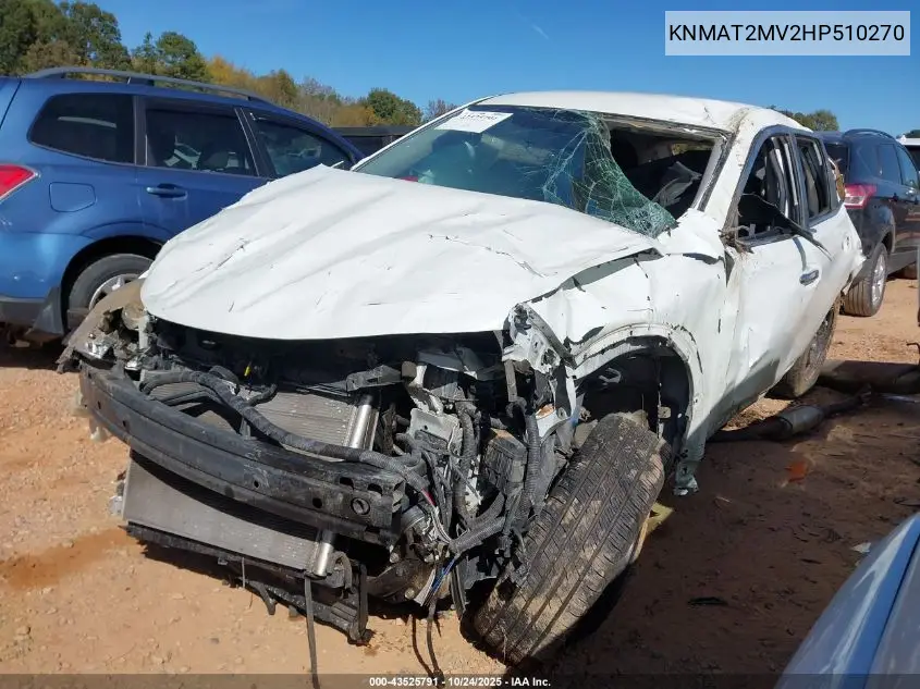 KNMAT2MV2HP510270 2017 Nissan Rogue S