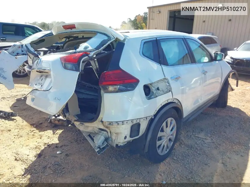 KNMAT2MV2HP510270 2017 Nissan Rogue S