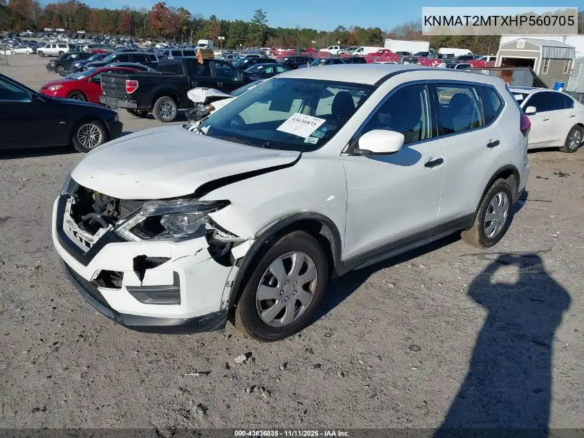 KNMAT2MTXHP560705 2017 Nissan Rogue S
