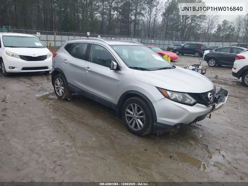 JN1BJ1CP1HW016840 2017 Nissan Rogue Sport Sv