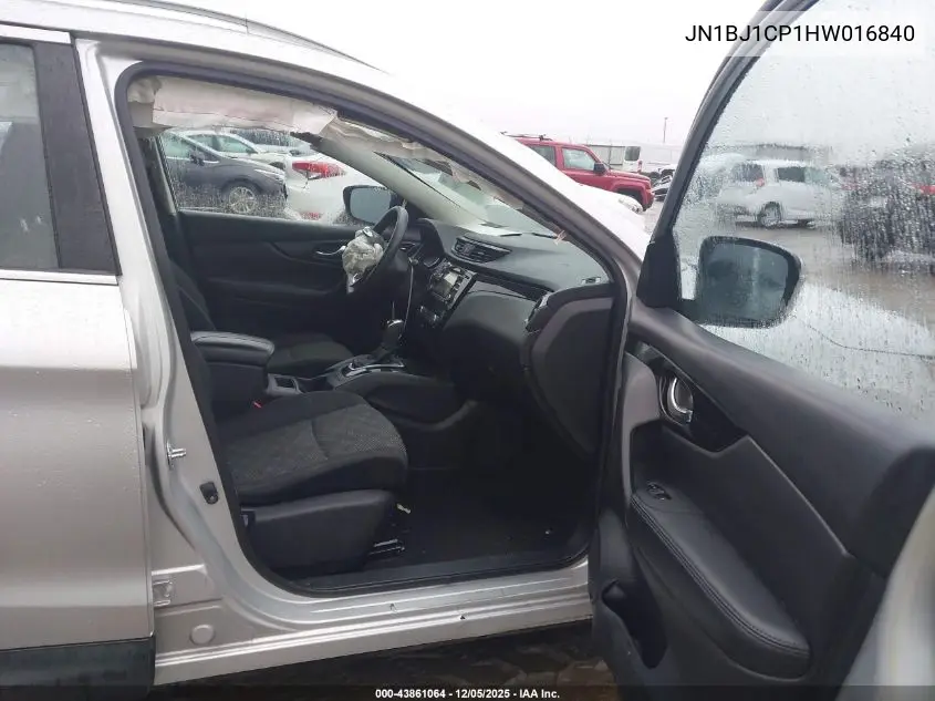 JN1BJ1CP1HW016840 2017 Nissan Rogue Sport Sv