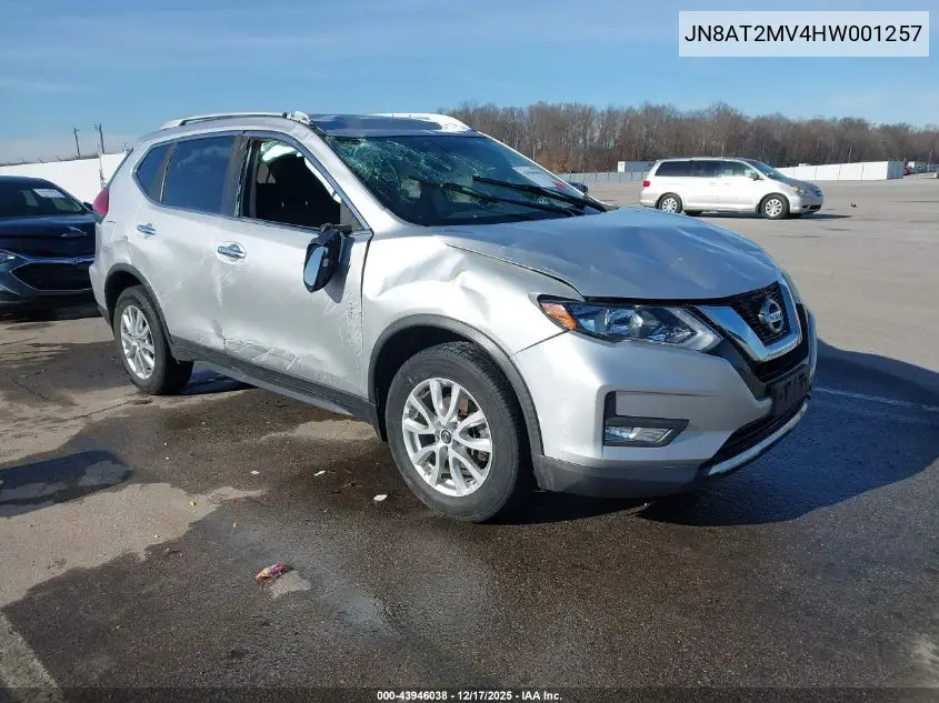 JN8AT2MV4HW001257 2017 Nissan Rogue Sv