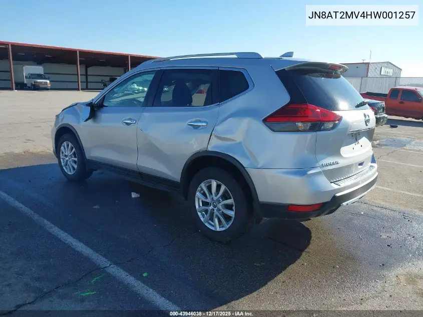 JN8AT2MV4HW001257 2017 Nissan Rogue Sv