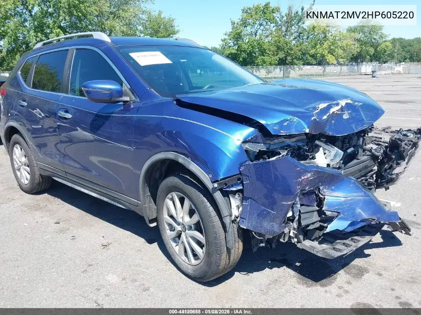 KNMAT2MV2HP605220 2017 Nissan Rogue Sv