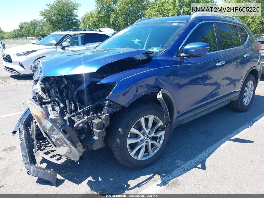 KNMAT2MV2HP605220 2017 Nissan Rogue Sv