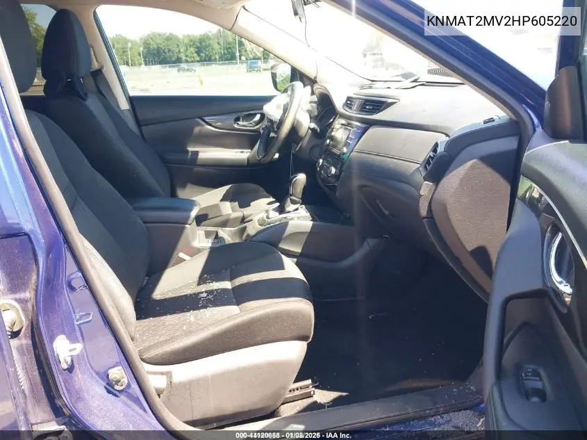 KNMAT2MV2HP605220 2017 Nissan Rogue Sv