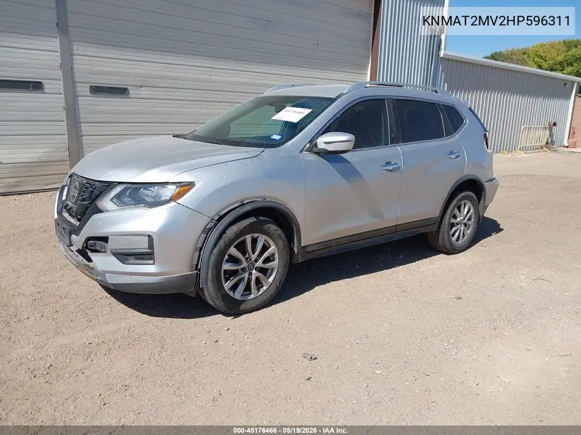 KNMAT2MV2HP596311 2017 Nissan Rogue Sv