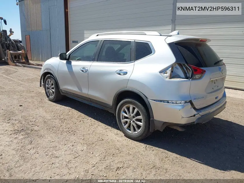 KNMAT2MV2HP596311 2017 Nissan Rogue Sv