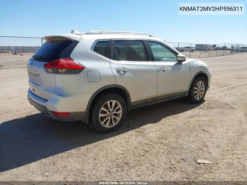 KNMAT2MV2HP596311 2017 Nissan Rogue Sv