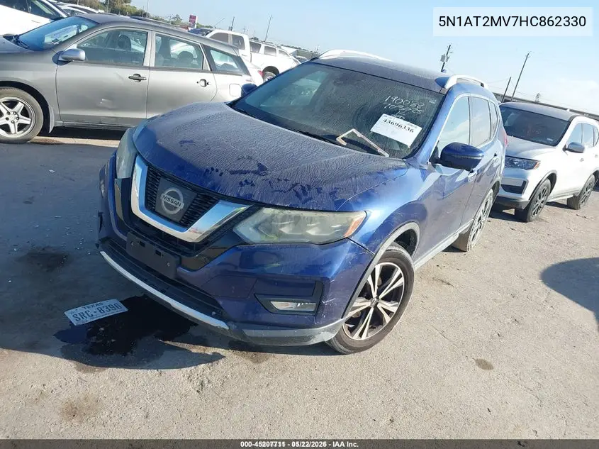 5N1AT2MV7HC862330 2017 Nissan Rogue Sl