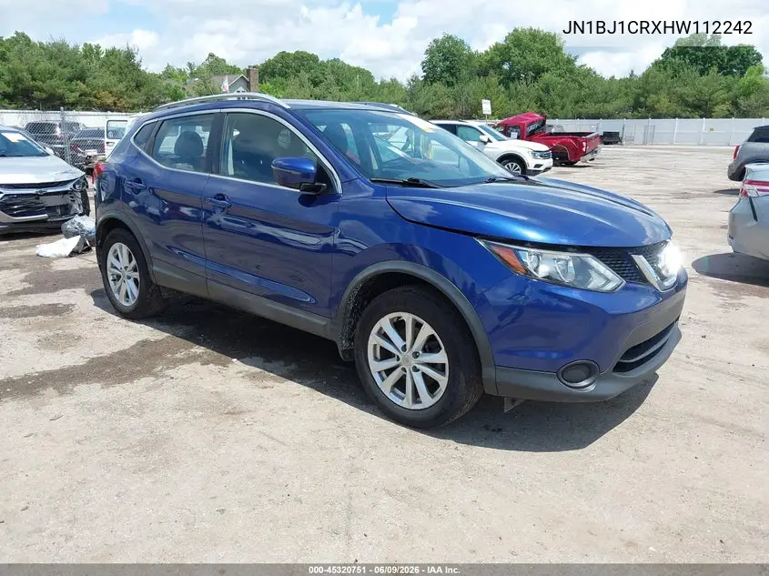 2017 Nissan Rogue Sport Sv VIN: JN1BJ1CRXHW112242 Lot: 45320751