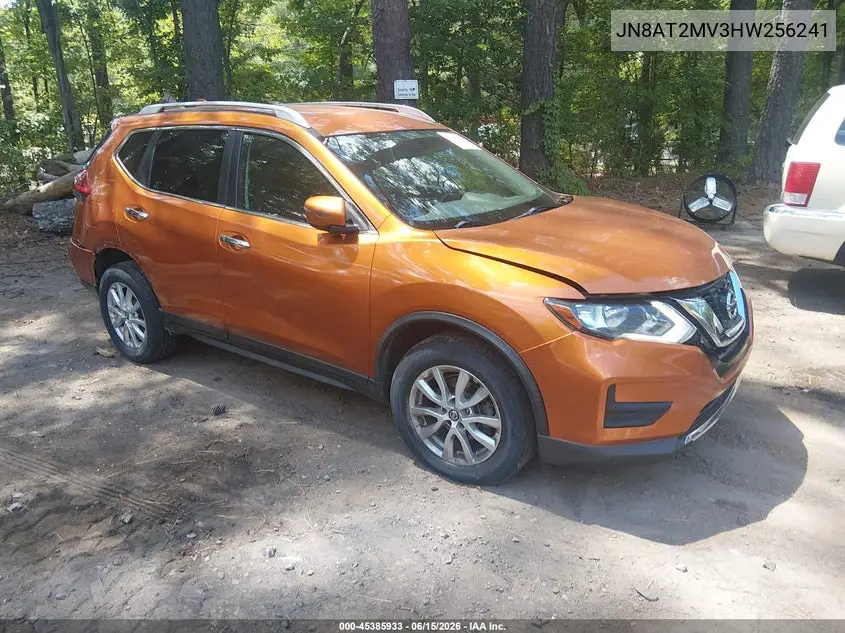 2017 Nissan Rogue Sv VIN: JN8AT2MV3HW256241 Lot: 45385933