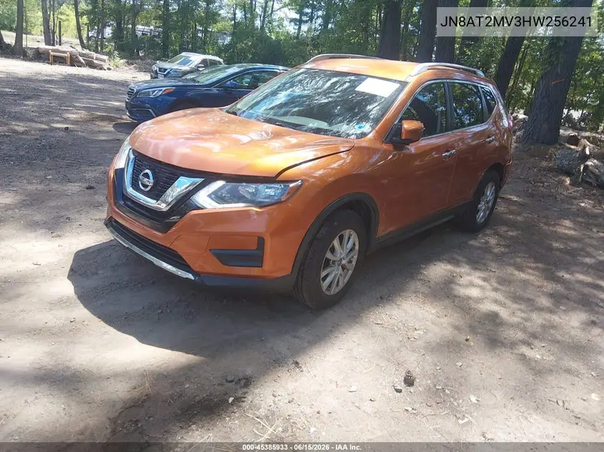 2017 Nissan Rogue Sv VIN: JN8AT2MV3HW256241 Lot: 45385933