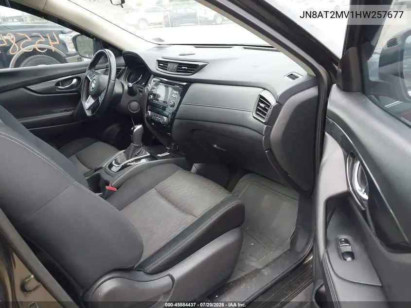 2017 Nissan Rogue Sv VIN: JN8AT2MV1HW257677 Lot: 45584437
