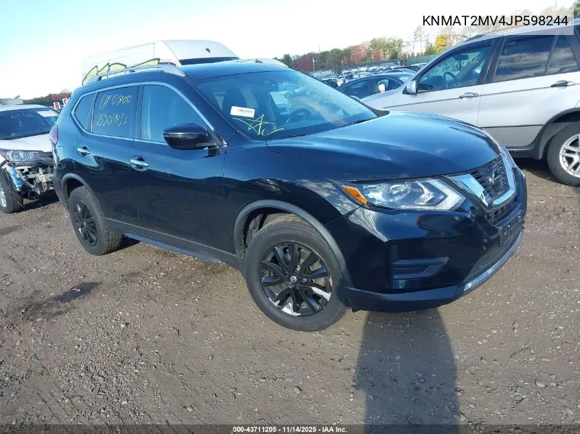 KNMAT2MV4JP598244 2018 Nissan Rogue Sv