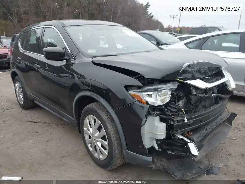 KNMAT2MV1JP578727 2018 Nissan Rogue S