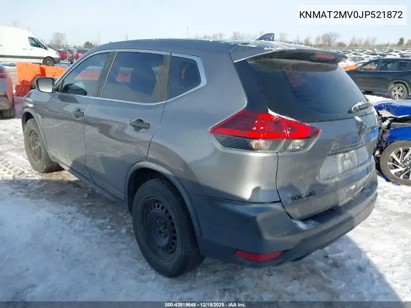 KNMAT2MV0JP521872 2018 Nissan Rogue S