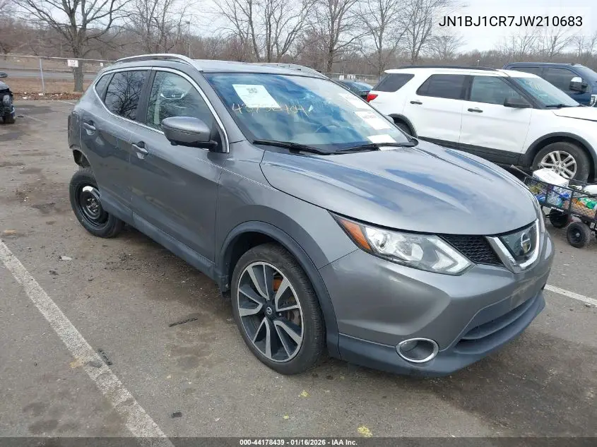 JN1BJ1CR7JW210683 2018 Nissan Rogue Sport Sl