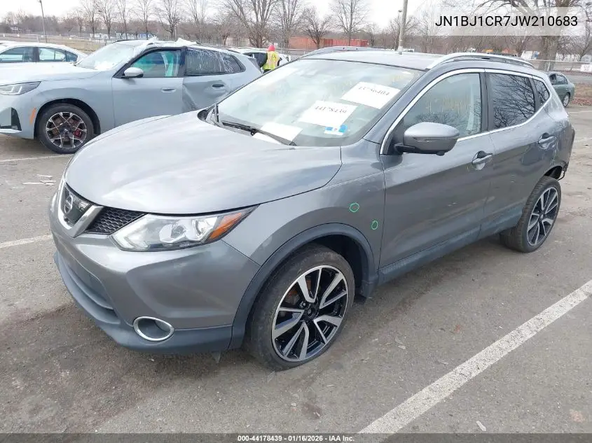 JN1BJ1CR7JW210683 2018 Nissan Rogue Sport Sl