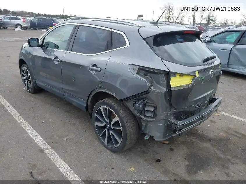 JN1BJ1CR7JW210683 2018 Nissan Rogue Sport Sl