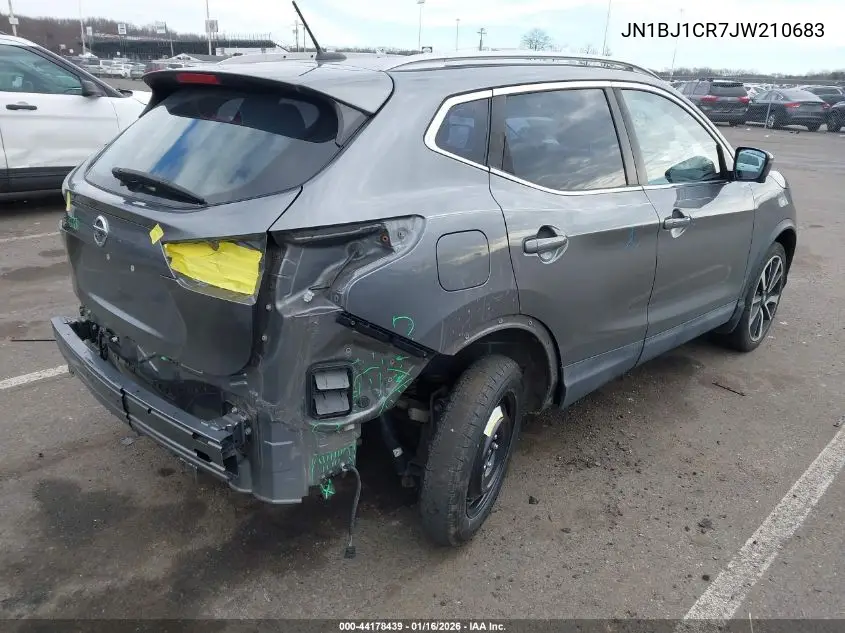 JN1BJ1CR7JW210683 2018 Nissan Rogue Sport Sl