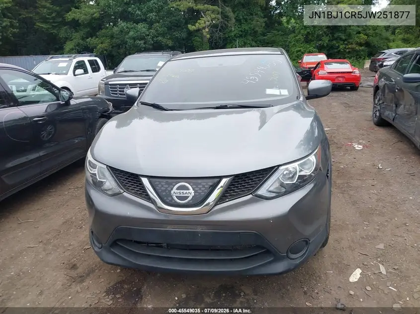 2018 Nissan Rogue Sport S VIN: JN1BJ1CR5JW251877 Lot: 45549035
