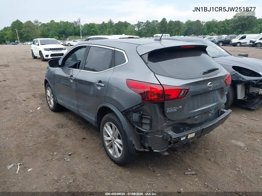 2018 Nissan Rogue Sport S VIN: JN1BJ1CR5JW251877 Lot: 45549035