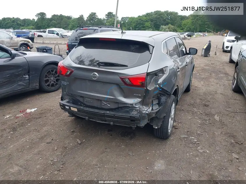 2018 Nissan Rogue Sport S VIN: JN1BJ1CR5JW251877 Lot: 45549035