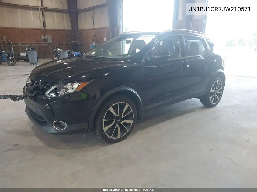2018 Nissan Rogue Sport Sl VIN: JN1BJ1CR7JW210571 Lot: 45584313