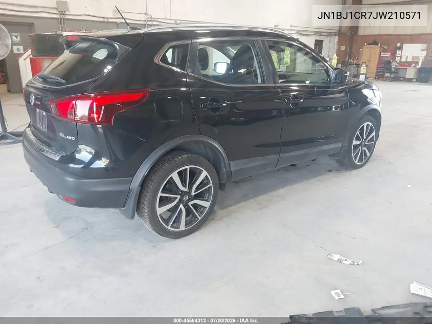 2018 Nissan Rogue Sport Sl VIN: JN1BJ1CR7JW210571 Lot: 45584313