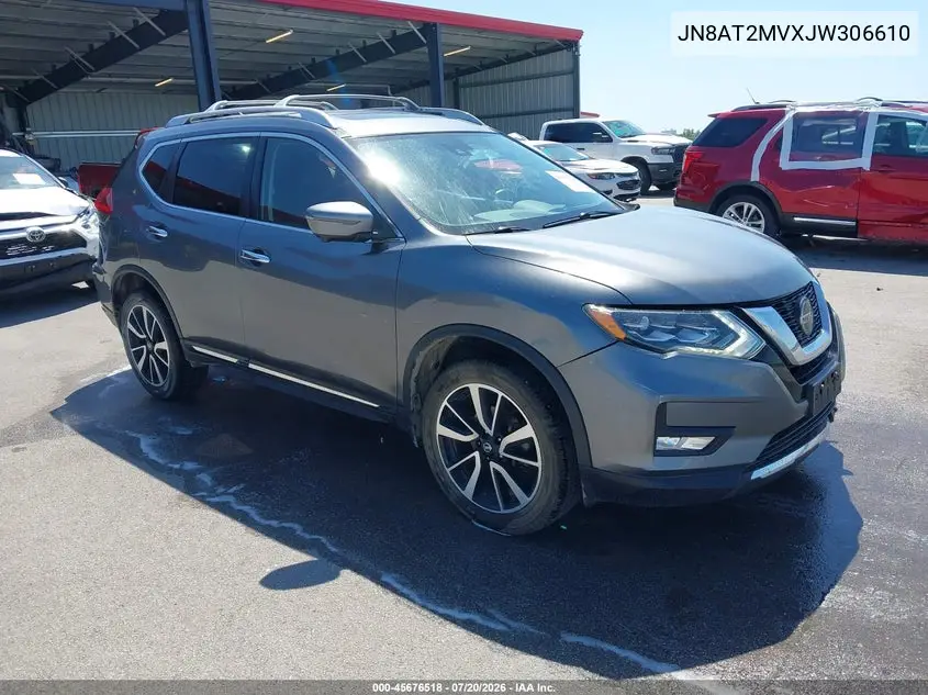 2018 Nissan Rogue Sl VIN: JN8AT2MVXJW306610 Lot: 45676518