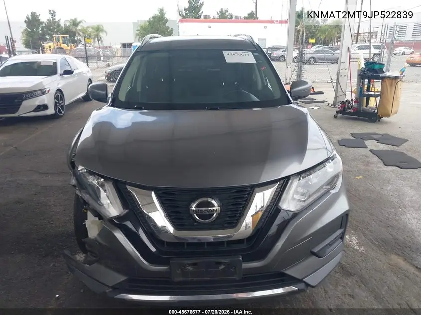 2018 Nissan Rogue Sv VIN: KNMAT2MT9JP522839 Lot: 45676677