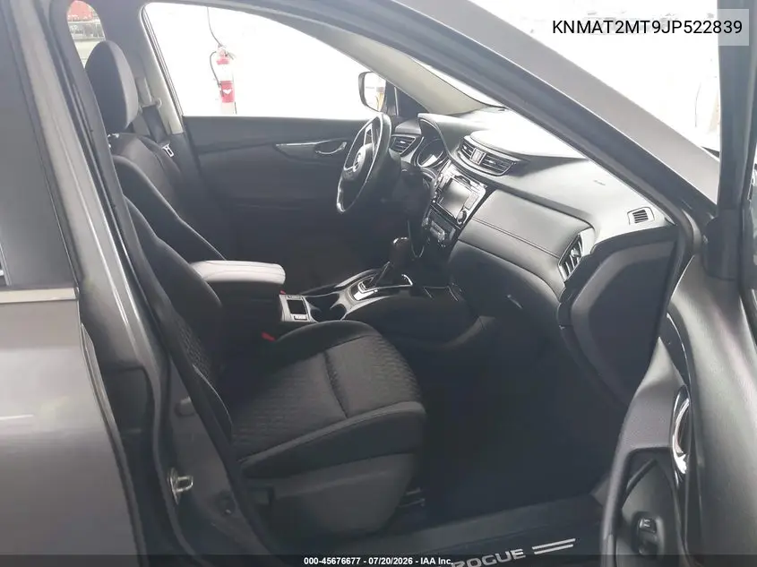 2018 Nissan Rogue Sv VIN: KNMAT2MT9JP522839 Lot: 45676677