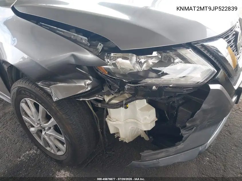 2018 Nissan Rogue Sv VIN: KNMAT2MT9JP522839 Lot: 45676677