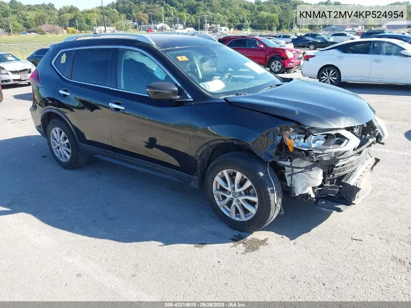 KNMAT2MV4KP524954 2019 Nissan Rogue Sv